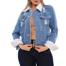 Jaqueta Jeans Cropeed