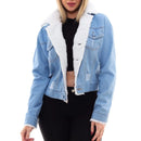 Jaqueta Jeans Cropeed