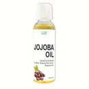 Óleo de Jojoba Orgânico GZE, Hidratante Puro para Rosto, Cabelo, Pele e Unhas