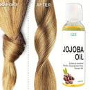 Óleo de Jojoba Orgânico GZE, Hidratante Puro para Rosto, Cabelo, Pele e Unhas