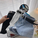 Shorts Jeans Femininos Cintura Alta
