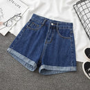 Shorts Jeans Femininos Cintura Alta