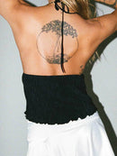 Top Cropped Feminino Halter