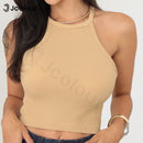 Conjunto de 3 Blusas Sexy sem Mangas