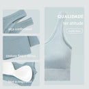 Kit com 3 Sutiãs Sem Costura