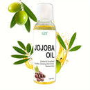 Óleo de Jojoba Orgânico GZE, Hidratante Puro para Rosto, Cabelo, Pele e Unhas