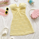 Vestido Sem Alças Feminino Verão