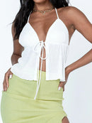 Top Cropped Feminino Halter