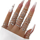 Conjunto de 23 Anéis Femininos