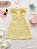 Vestido Sem Alças Feminino Verão