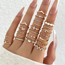 Conjunto de 23 Anéis Femininos