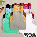 Top Cropped Feminino Básico Sem Costura