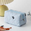 Necessaire Feminina com Laço Bordado