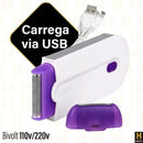 Depilador Facial e Corporal Recarregável