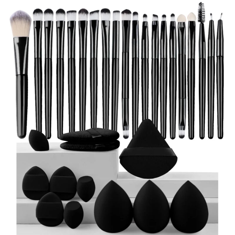 Conjunto de Pincéis de Maquiagem Premium Kabuki