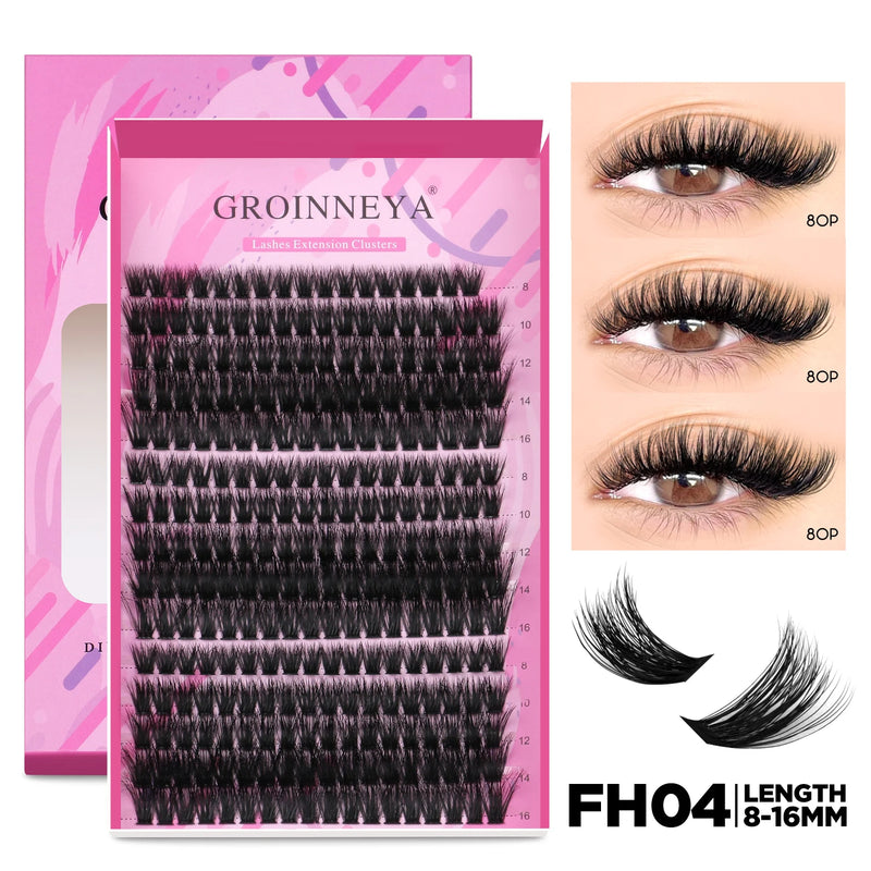 Kit de Extensão de Cílios DIY GROINNEYA
