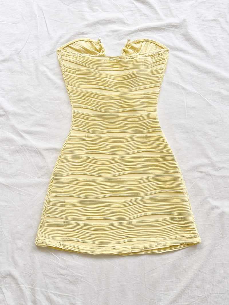 Vestido Sem Alças Feminino Verão