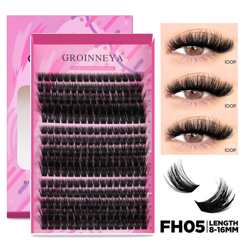 Kit de Extensão de Cílios DIY GROINNEYA