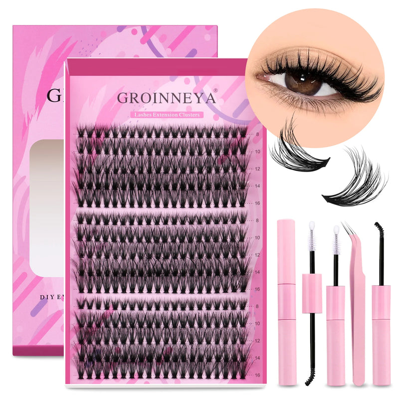 Kit de Extensão de Cílios DIY GROINNEYA