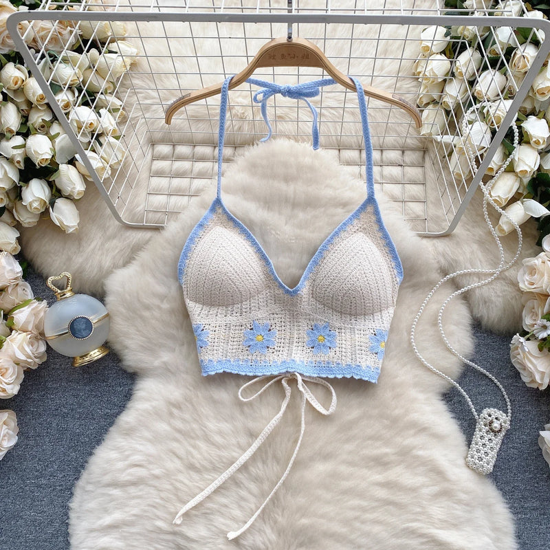 Top Cropped Feminino Estilo Férias