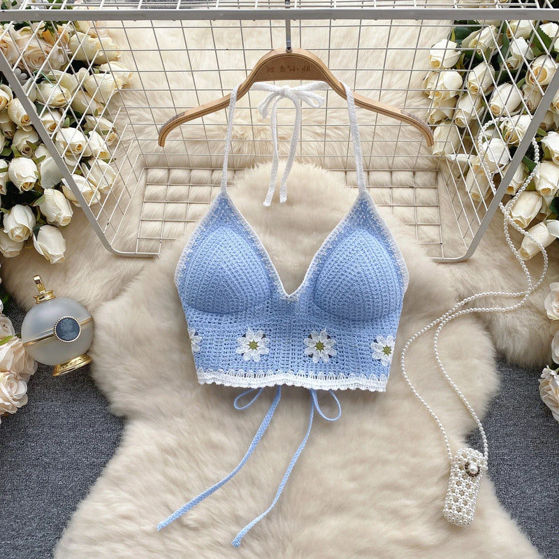 Top Cropped Feminino Estilo Férias