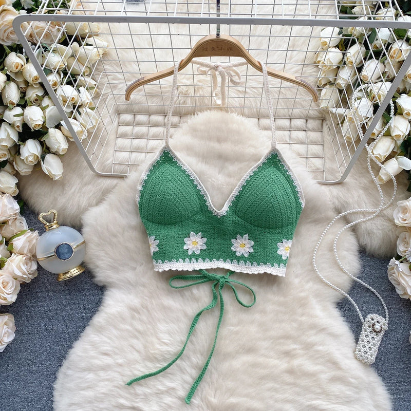 Top Cropped Feminino Estilo Férias