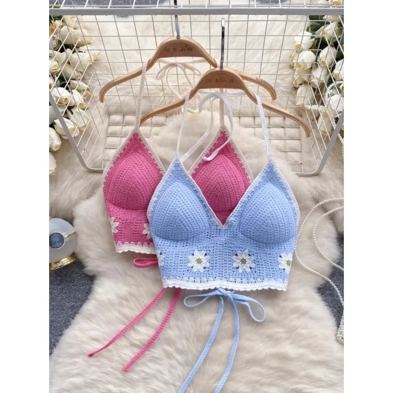 Top Cropped Feminino Estilo Férias