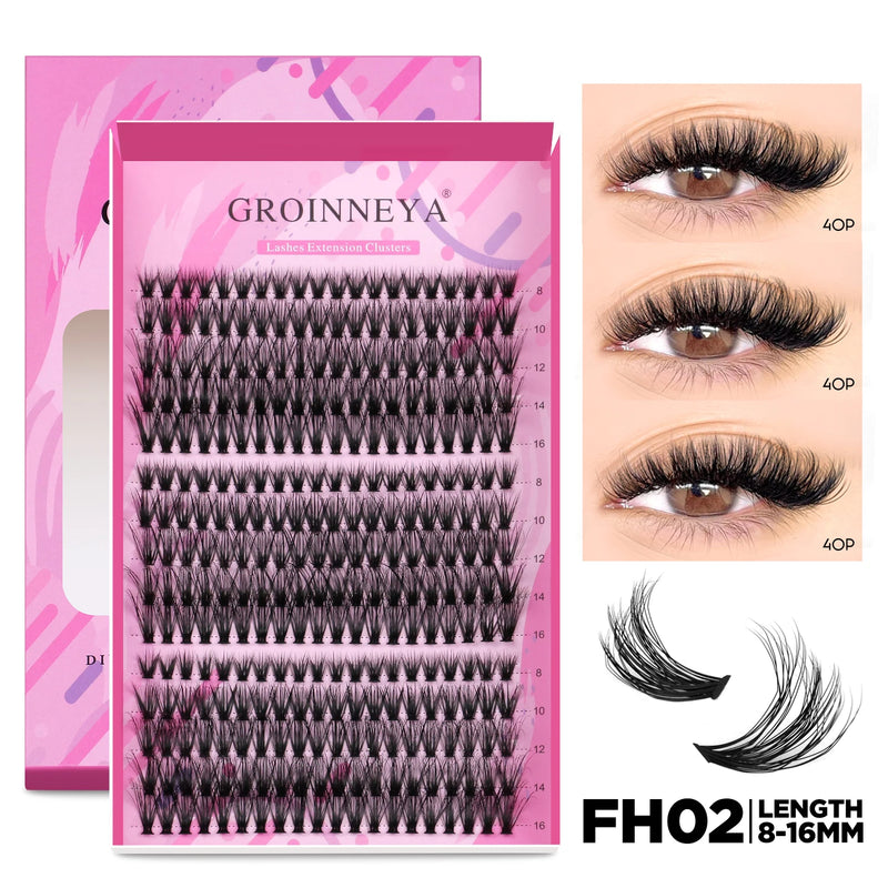 Kit de Extensão de Cílios DIY GROINNEYA