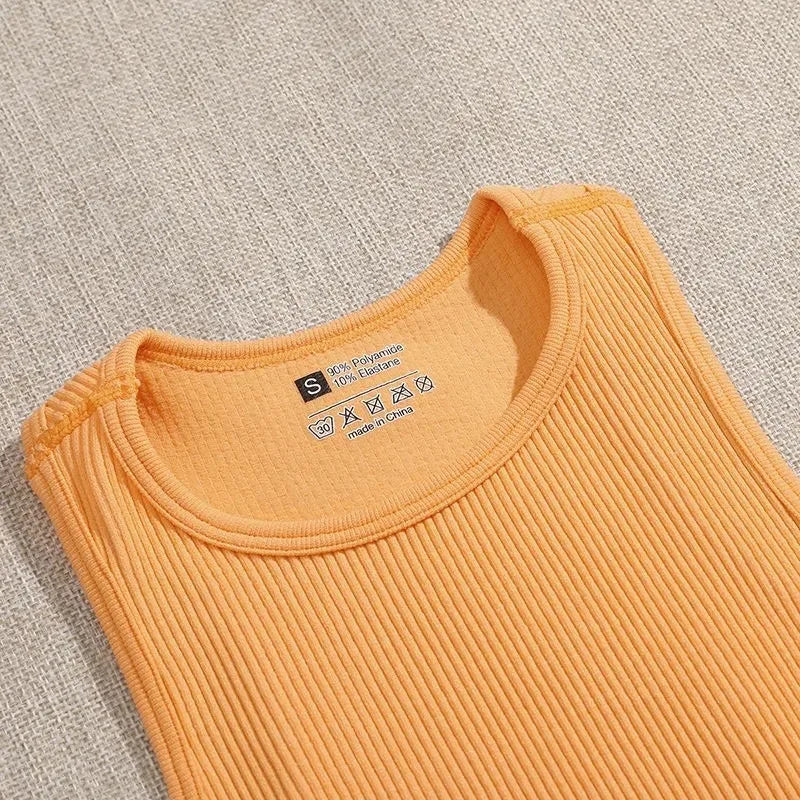 Top Cropped Feminino Básico Sem Costura